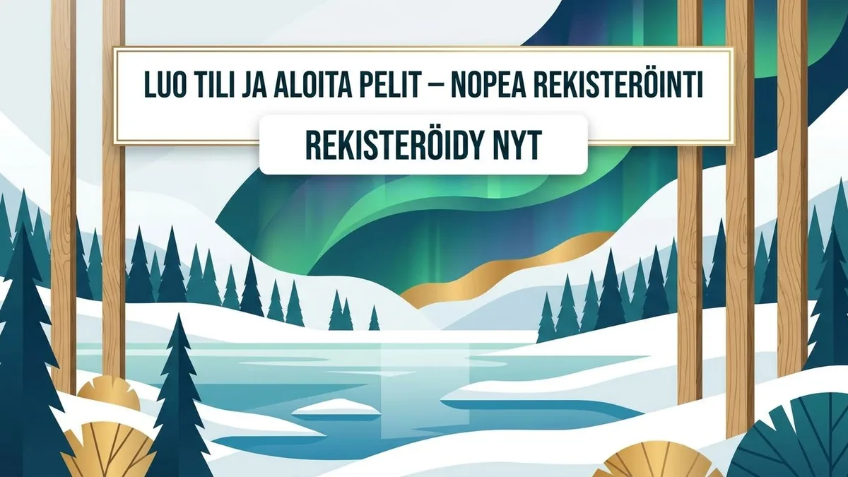 Rekisteröidy bonuksella