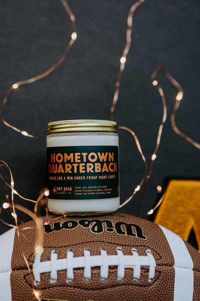 Hometown Quarterback Candle: 8 oz Candle