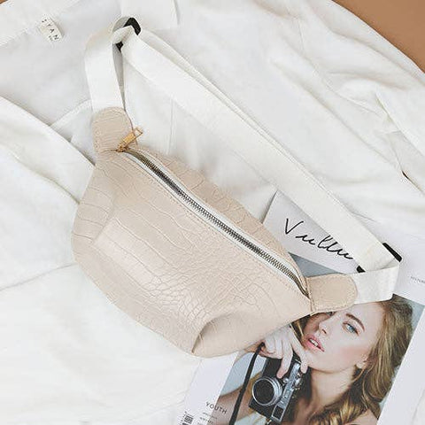 Ivory Fanny Pack - Purse - Belt Bag