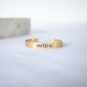 Choose Your Word Copper Cuff