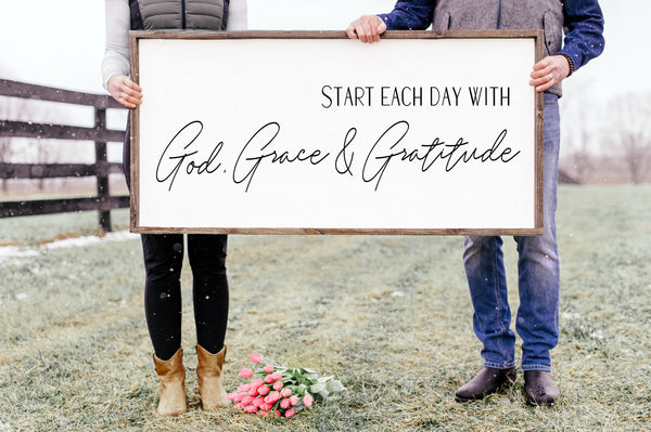 God, Grace and Gratitude