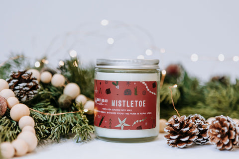 Mistletoe Candle