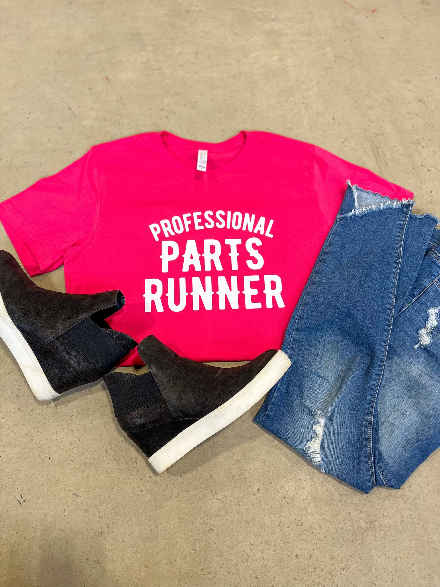 'Professional Parts Runner' Tee