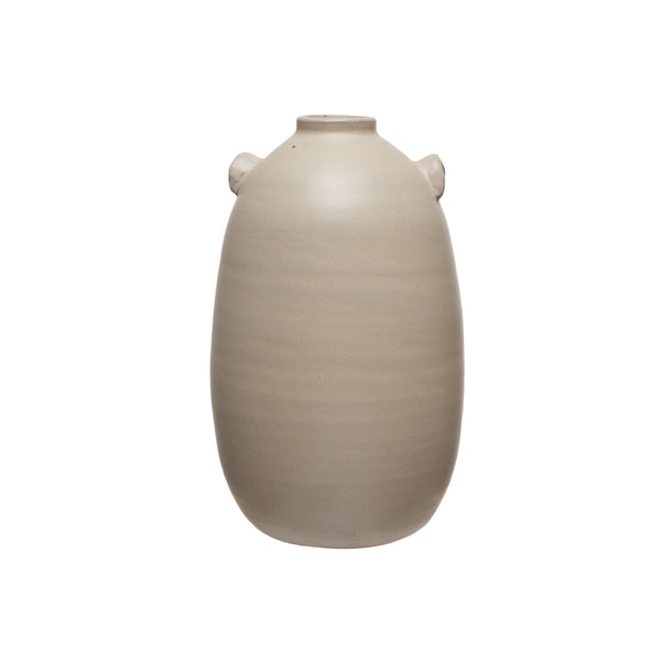 Terracotta Vase - Matte Cream