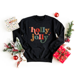 Holly Jolly Stars | Sweatshirt | Christmas