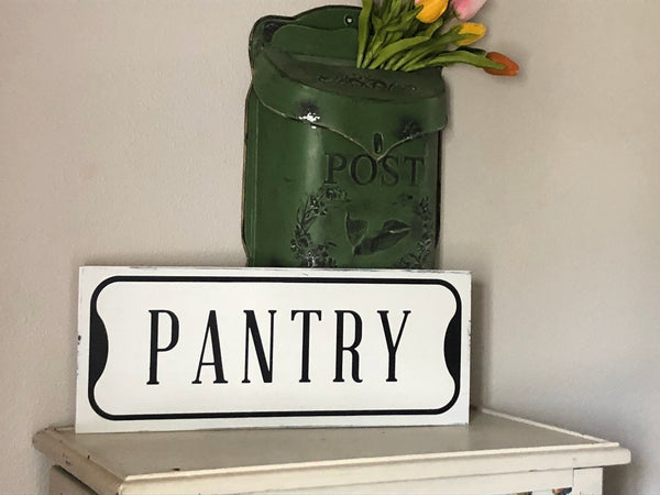 Pantry Wood Sign - Farmhouse Style