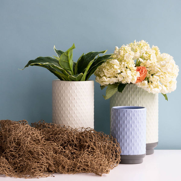 Salton Vases - 3 Different Colors and Sizes